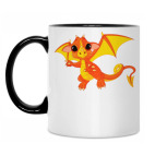 Кружка двухцветная