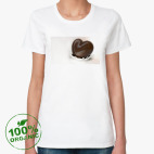 Женская футболка органик