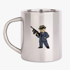 Кружка металлическая