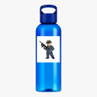 Прозрачная спортивная бутылка