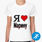 Женская спортивная футболка