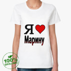 Женская футболка органик