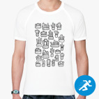 Мужская спортивная футболка