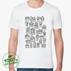 Мужская футболка органик