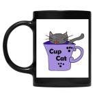 Кружка цветная UV-DTF