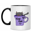 Кружка двухцветная