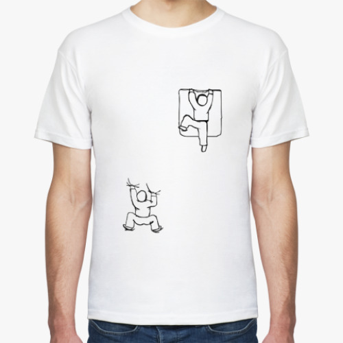 Футболка с принтом Лилипуты атакуют!