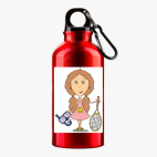 Металлическая бутылка 400 мл UV-DTF