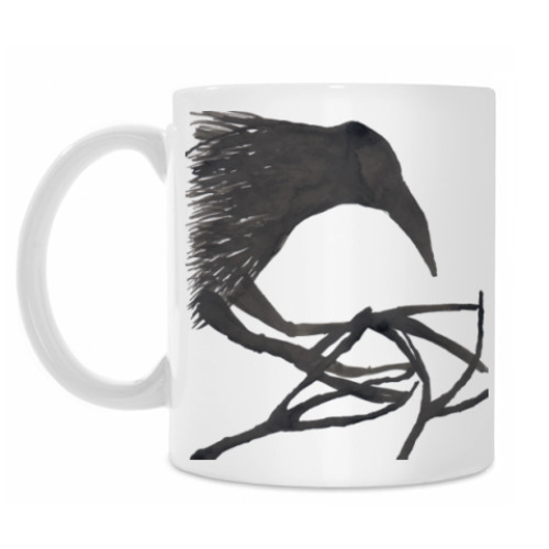 Кружка с принтом Ворон Nevermore