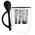 Кружка с ложкой