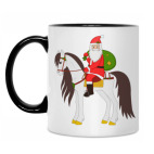 Кружка двухцветная