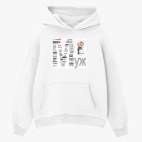 Толстовка худи оверсайз