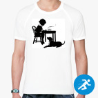 Мужская спортивная футболка