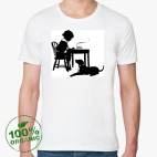 Мужская футболка органик