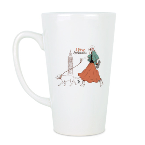 Чашка Латте I love London