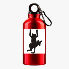 Металлическая бутылка 400 мл UV-DTF