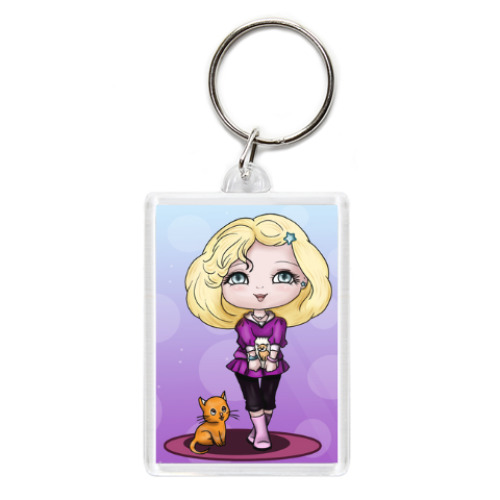 Брелок Любительница кошек