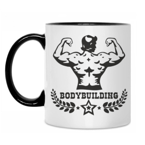 Кружка с принтом Bodybuilding