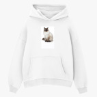 Толстовка худи оверсайз