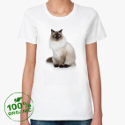 Женская футболка органик