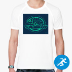 Мужская спортивная футболка