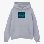 Толстовка худи оверсайз