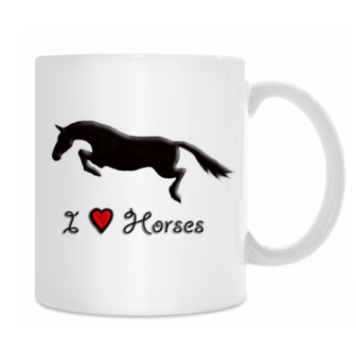 Кружка I Love Horses