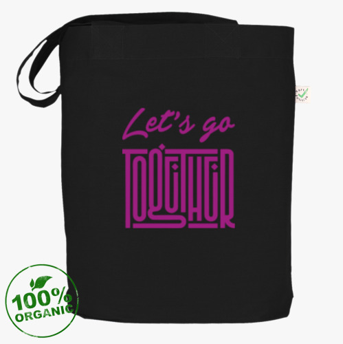 Сумка шоппер Let's go together