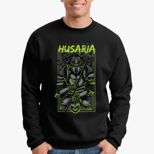 Свитшот с принтом Воин Гусария