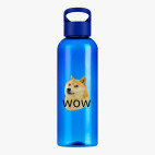 Прозрачная спортивная бутылка