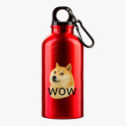 Металлическая бутылка 400 мл UV-DTF