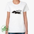 Женская футболка органик