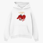 Толстовка худи оверсайз