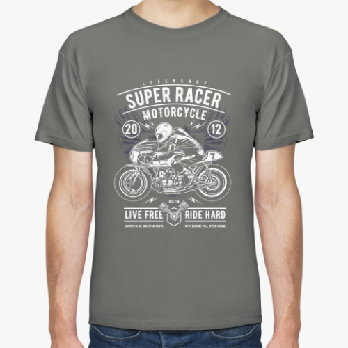 Футболка Super Racer Motorcycle Legendary