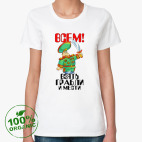 Женская футболка органик