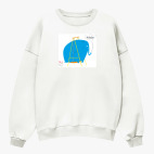 Свитшот оверсайз