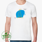 Мужская футболка органик