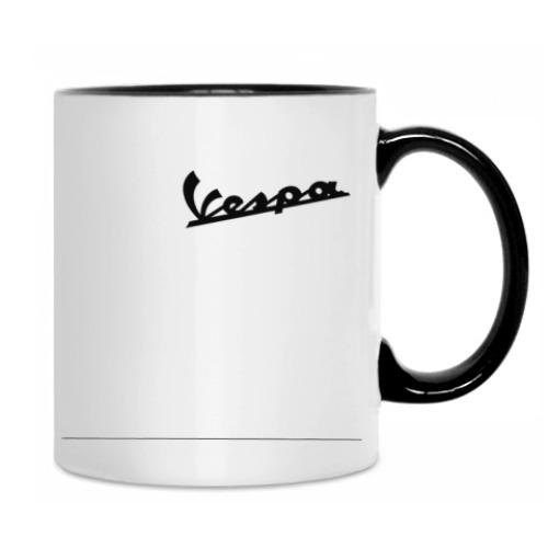 Кружка с принтом Vespa