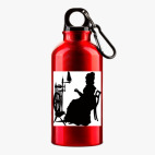 Металлическая бутылка 400 мл UV-DTF