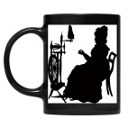 Кружка цветная UV-DTF