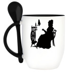 Кружка с ложкой