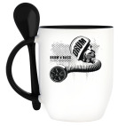 Кружка с ложкой