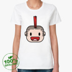 Женская футболка органик