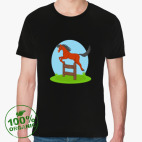 Мужская футболка органик