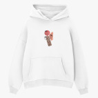 Толстовка худи оверсайз