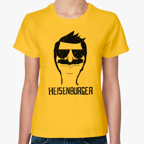Женская футболка Heisenburger