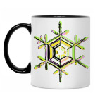 Кружка двухцветная