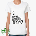 Женская футболка органик