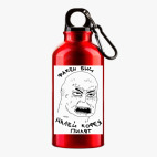 Металлическая бутылка 400 мл UV-DTF