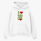 Толстовка худи оверсайз